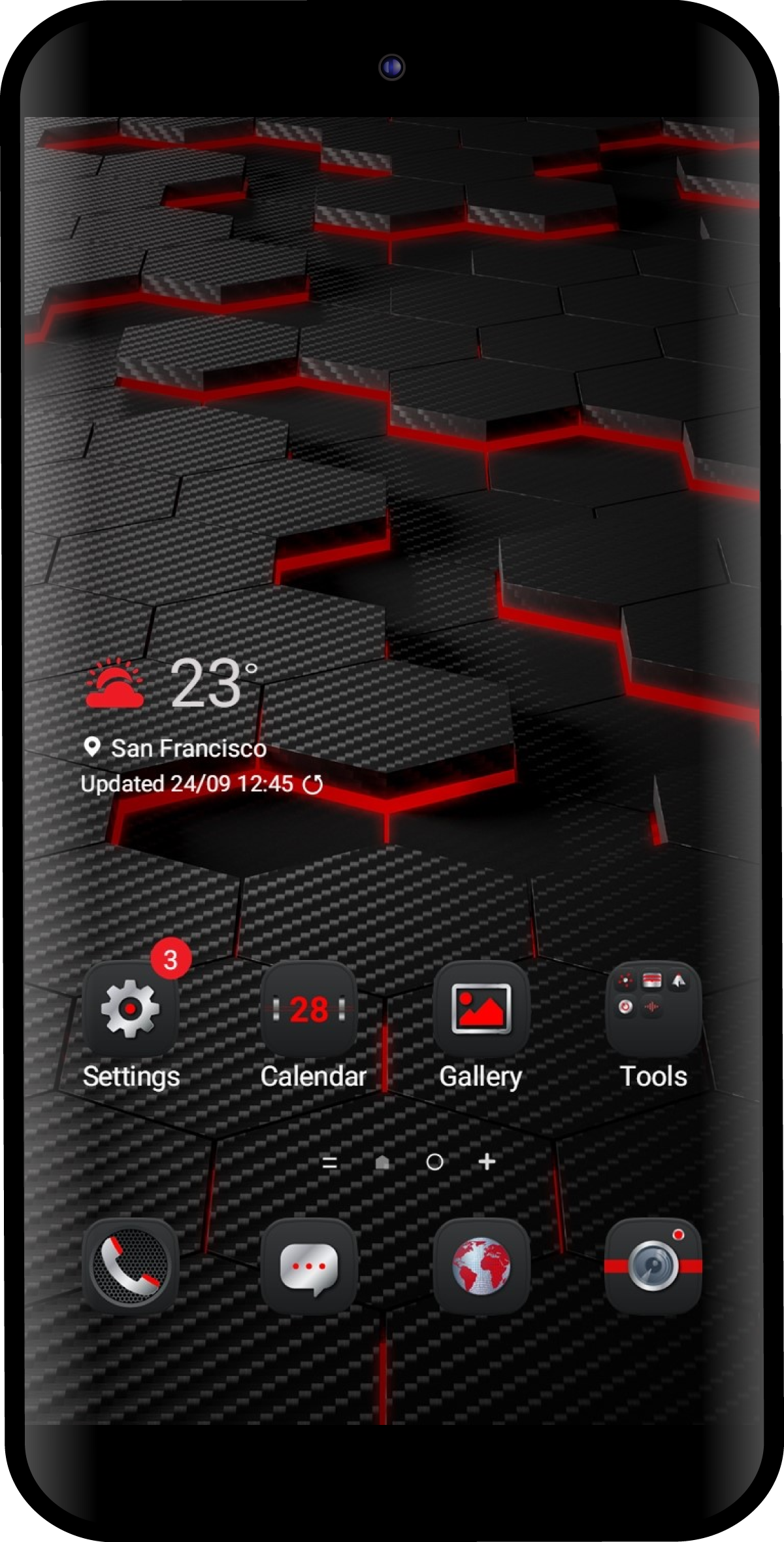 Red Hex Theme